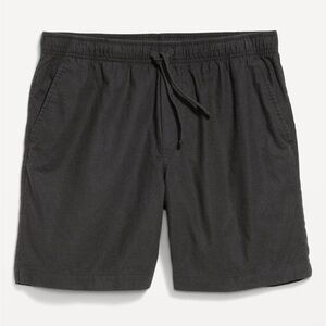 NWT Old Navy Men's Casual Drawstring Shorts in Charcoal